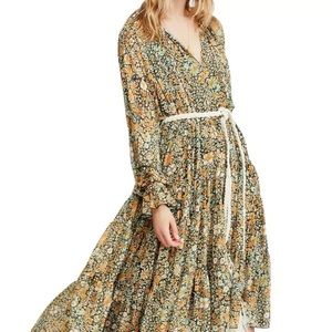 NWT Free People Feeling Groovy Maxi Dress